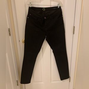 Women’s C. Wonder Black Skinny Jeans, size 32, EUC